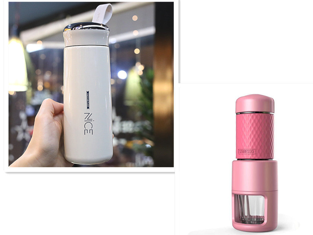 Portable Manual Espresso Coffee Maker – Compact Handheld Coffee Machine
