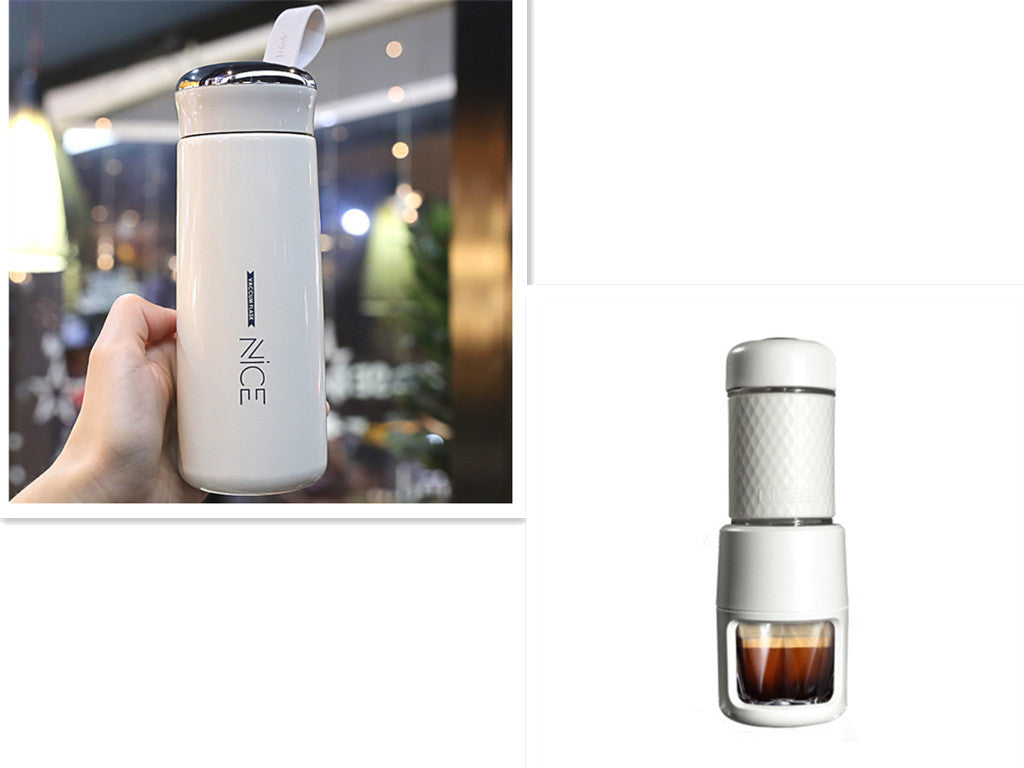 Portable Manual Espresso Coffee Maker – Compact Handheld Coffee Machine