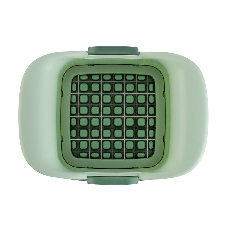 Multifunctional Vegetable Chopper – Manual Onion Dicer & Potato Slicer for Kitchen