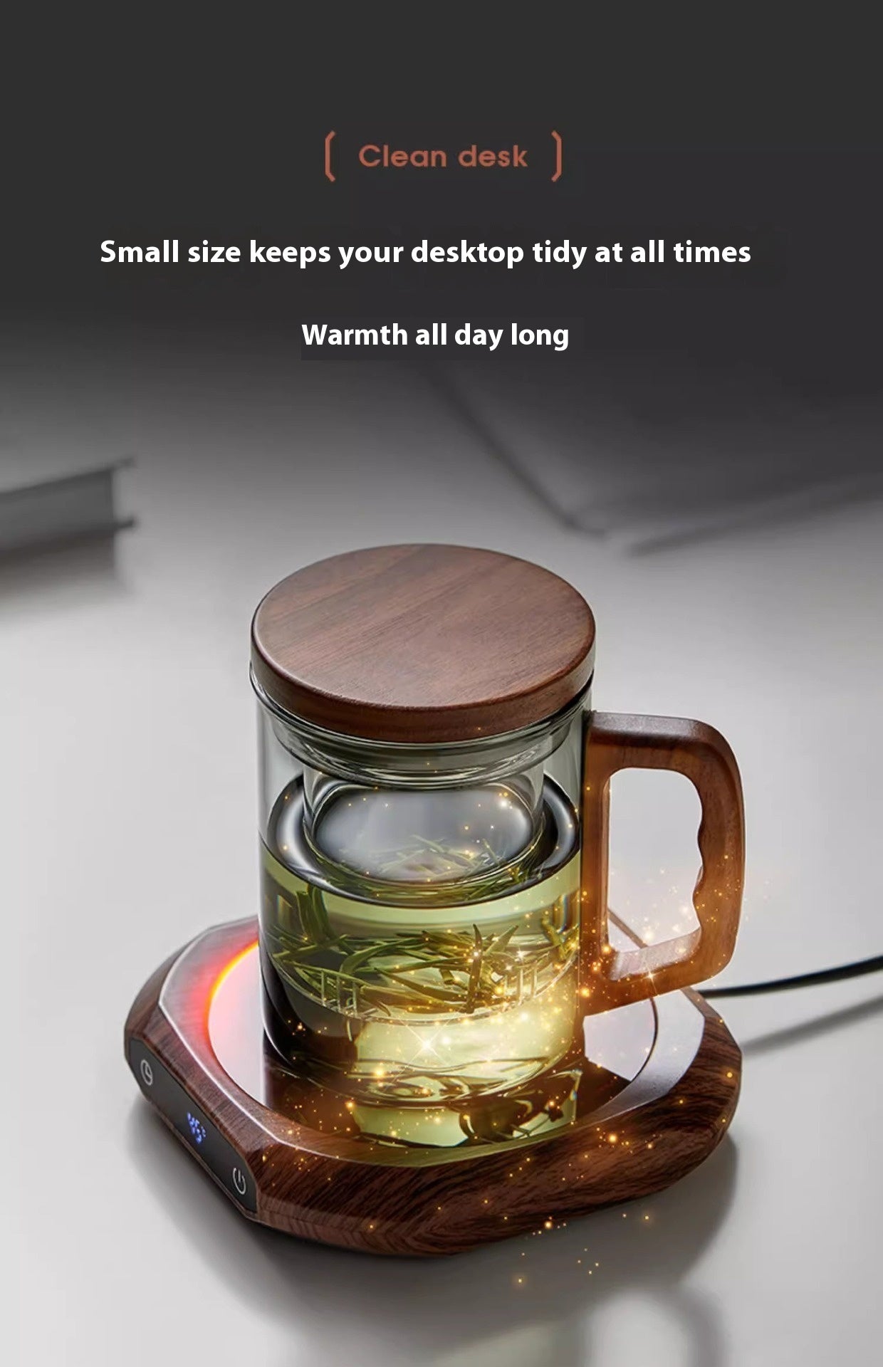 Smart Heating Base – Automatic Constant Temperature Warmer for Home & Office Use