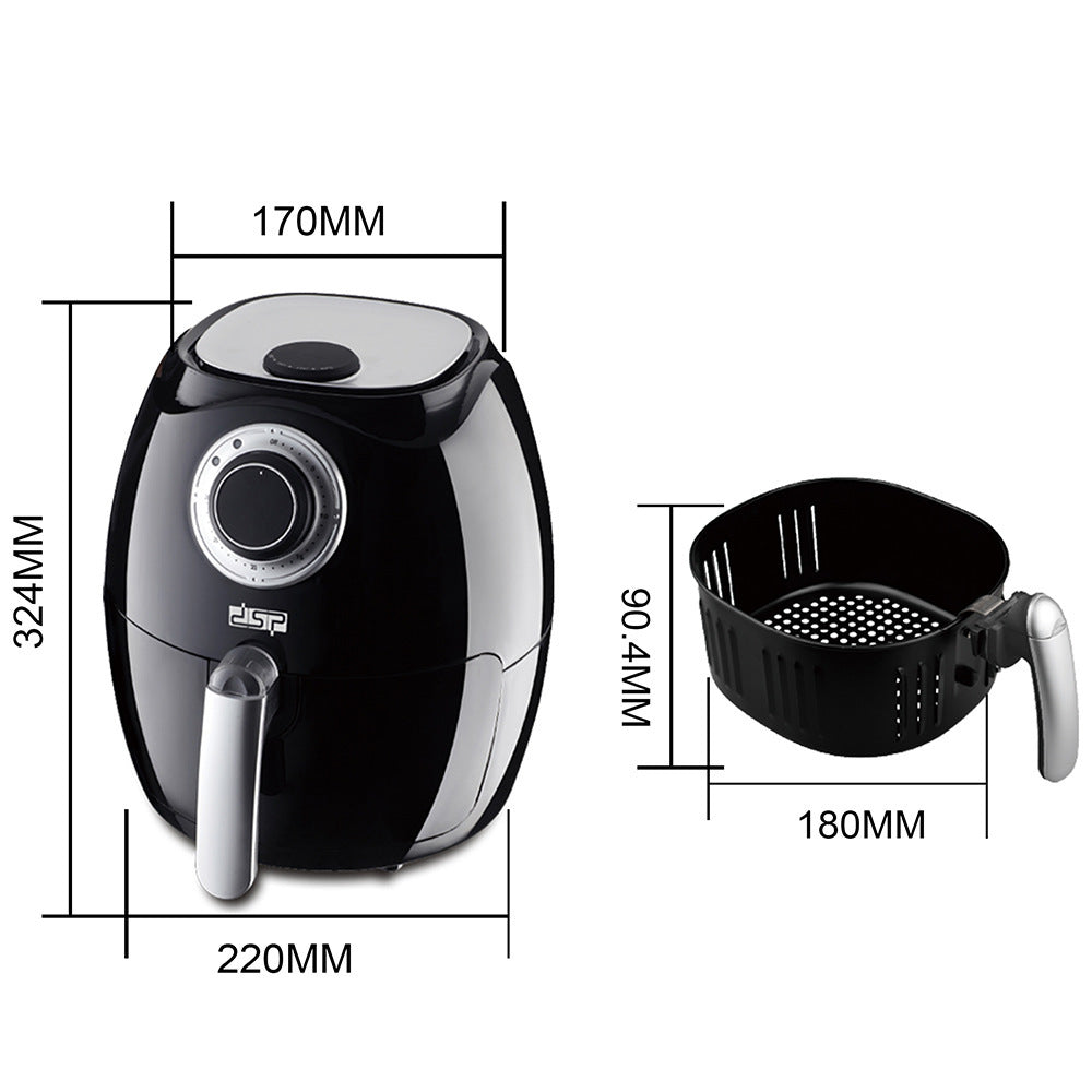 Multifunctional electric air fryer – healthy oil-free fries and cooking machine