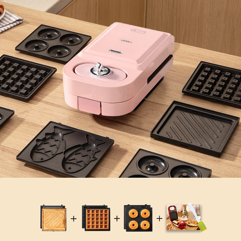 Retro Breakfast Machine – Omelette & Bread Maker for Quick Morning Meals