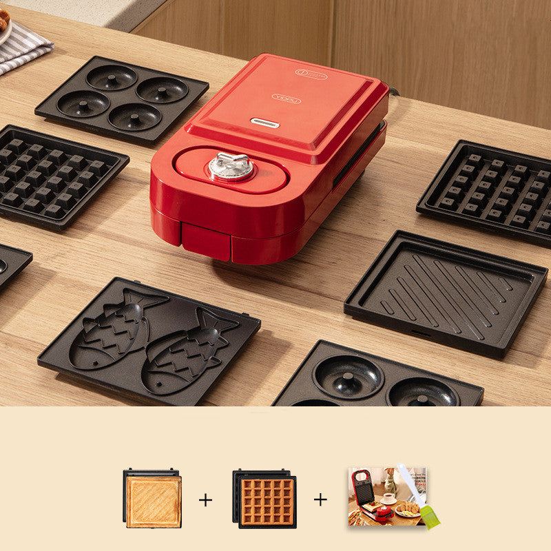 Retro Breakfast Machine – Omelette & Bread Maker for Quick Morning Meals