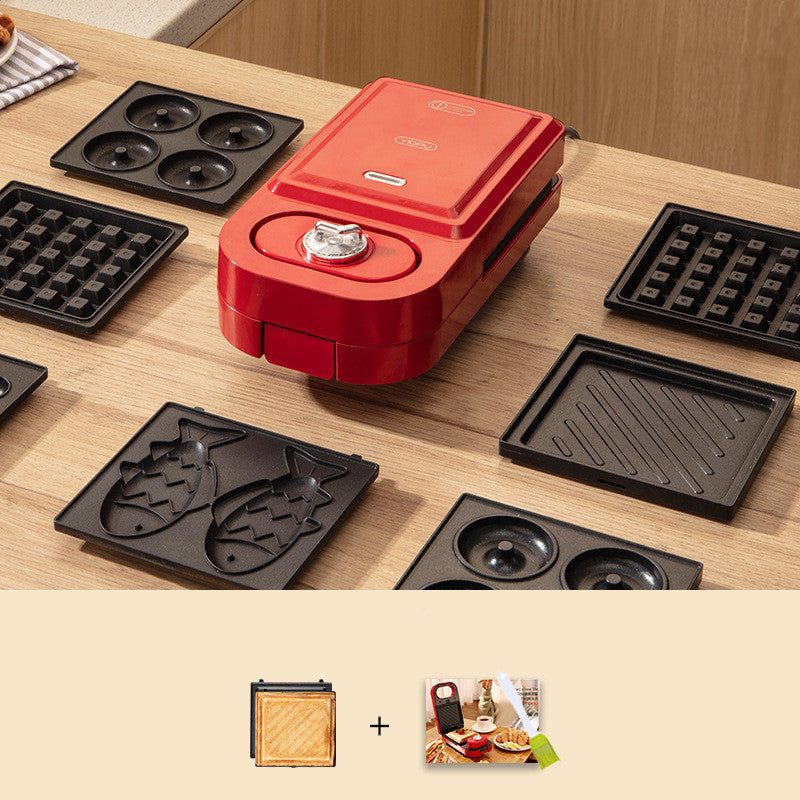 Retro Breakfast Machine – Omelette & Bread Maker for Quick Morning Meals