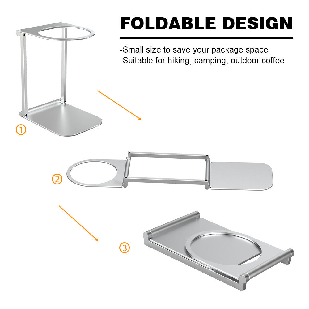 Soporte para cafetera portátil de cápsulas de espresso