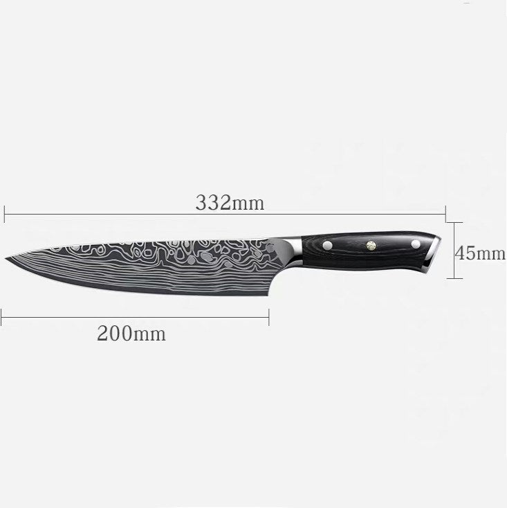 Professional Meat Knife – Sharp Kitchen Cutting & Butchering Knife