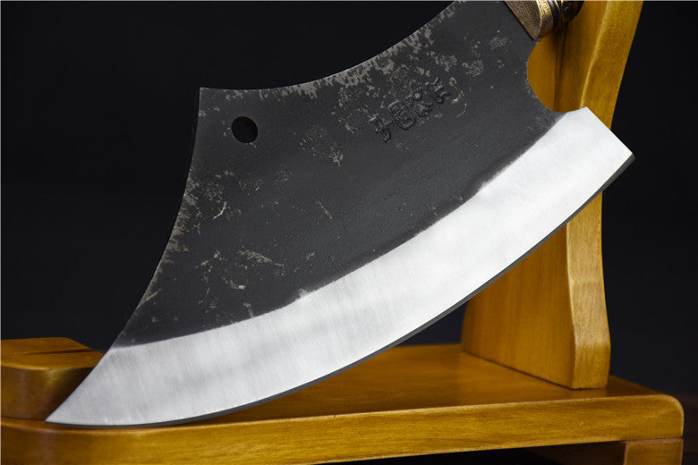 Heavy-Duty Meat & Bone Chopper Knife – Professional Kitchen Butcher Cleaver