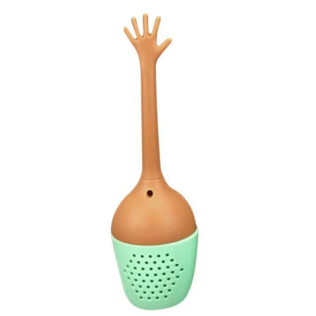 Funny hand gestures tea infuser – unique and fun loose leaf tea brewer
