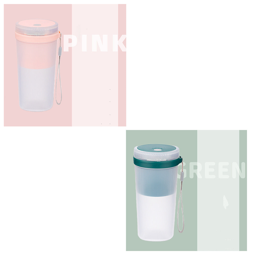 Multi-Function Portable USB Rechargeable Blender – Electric Juicer & Smoothie Maker Bottle