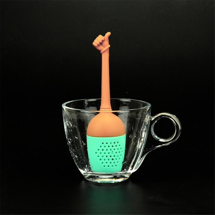 Funny Hand Gestures Tea Infuser