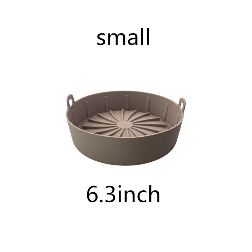 Silicone pot for air fryer – multi-functional reusable oven and fryer accessory