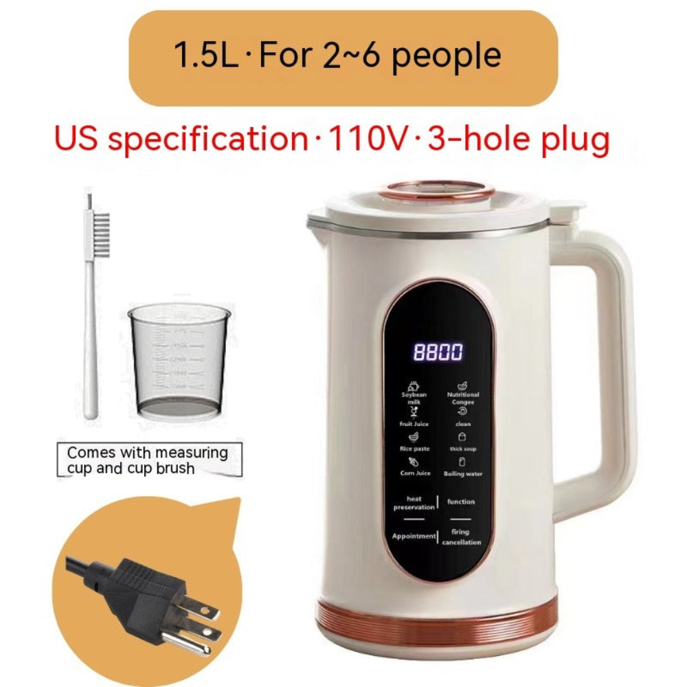 Mini multifunctional bean juice maker – household plant-based drink processor