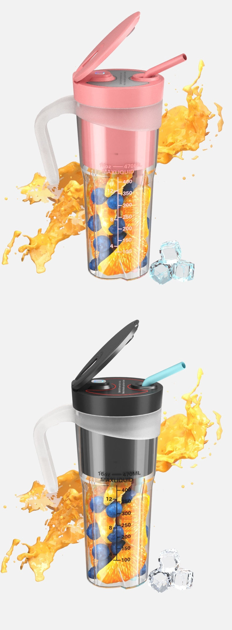 Multifunctional Household Juicer & Blender Cup – Ideal for Students and Home Use