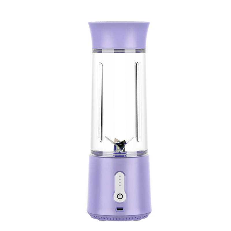 Mini Electric Fruit Juicer – Small Portable Juicing Cup & Blender for Smoothies and Shakes