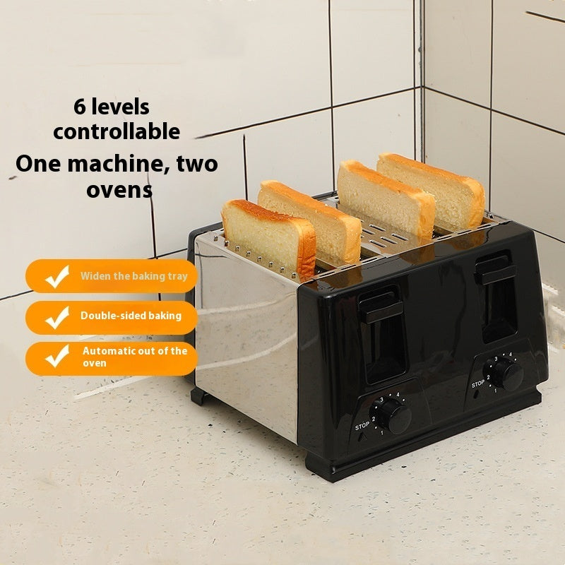 Home Frühstück Brotbackautomat Toaster Eine Maschine Doppelröstung