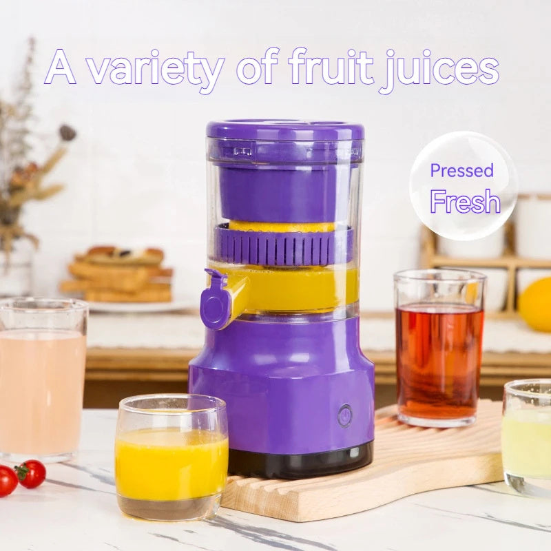 USB Rechargeable Electric Citrus Juicer – Portable Orange & Lemon Squeezer for Fresh Juice | Kitchen Blender Gadget