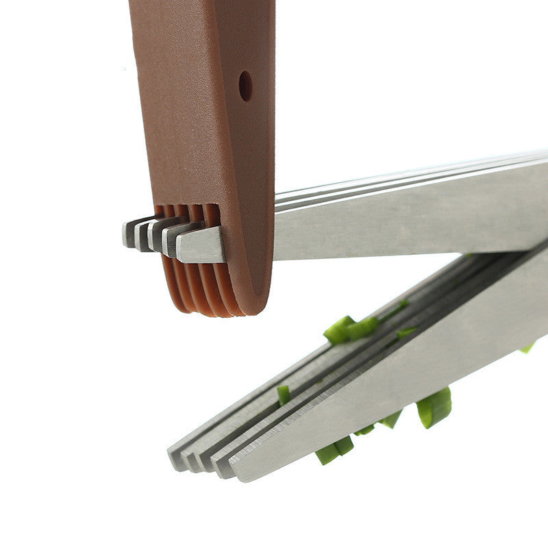 Stainless Steel Food Scissors – Multifunctional Cutter for Vegetables, Meat & Baby Food