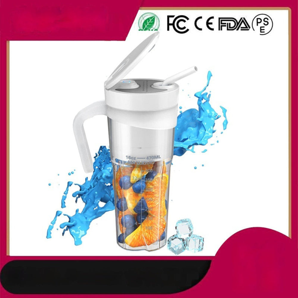 Multifunctional household juicer & blender cup – ideal for students and home use