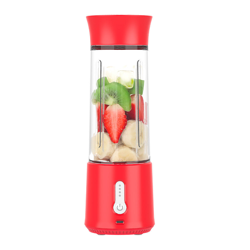 Mini Electric Fruit Juicer – Small Portable Juicing Cup & Blender for Smoothies and Shakes