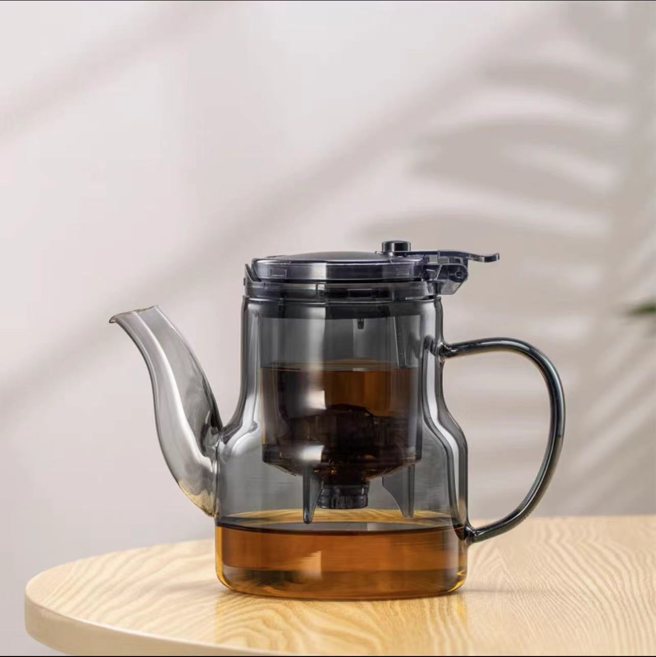 Teapot with Built-in Tea Infuser & Water Separation Filter – Loose Leaf Tea Brewer