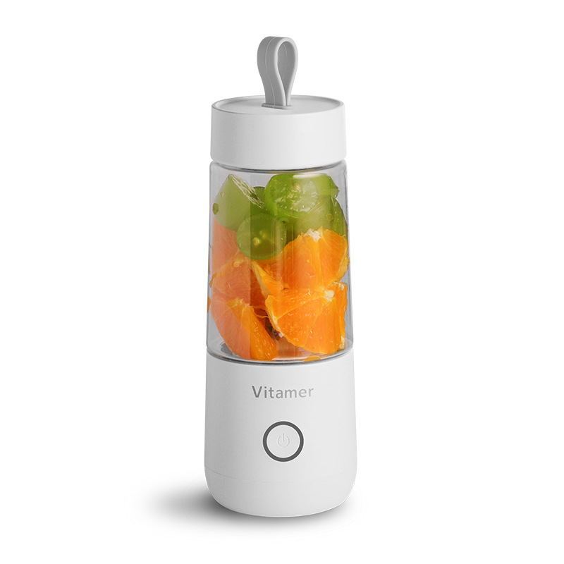 350ml Portable Blender – USB Rechargeable Juicer Cup for Smoothies & Frozen Drinks