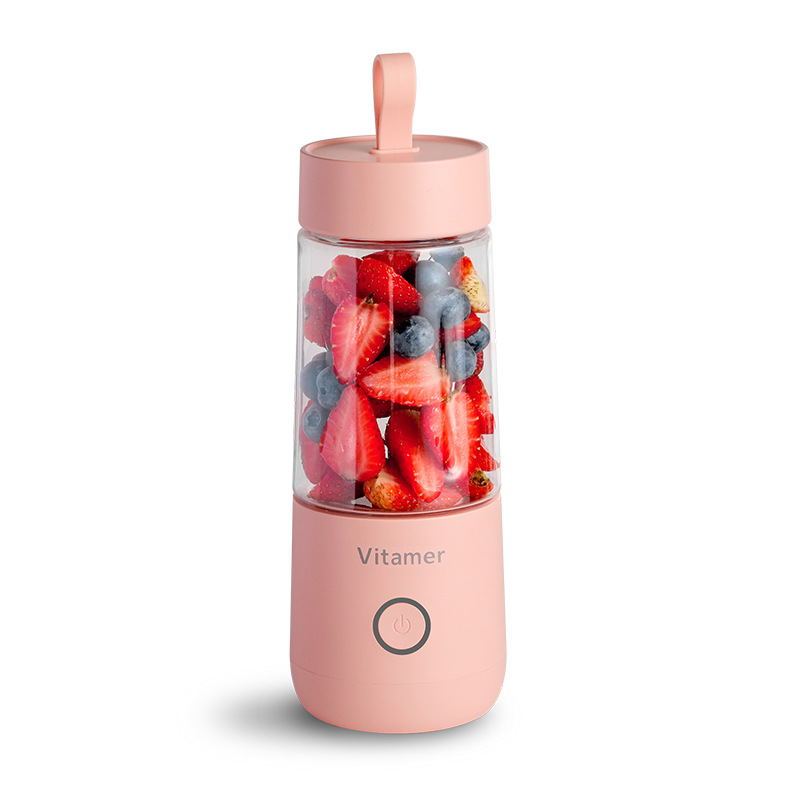 350ml Portable Blender – USB Rechargeable Juicer Cup for Smoothies & Frozen Drinks
