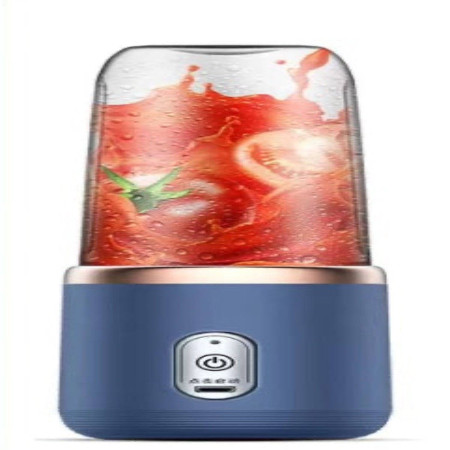 6-blade mini portable blender – USB rechargeable juicer cup & smoothie maker