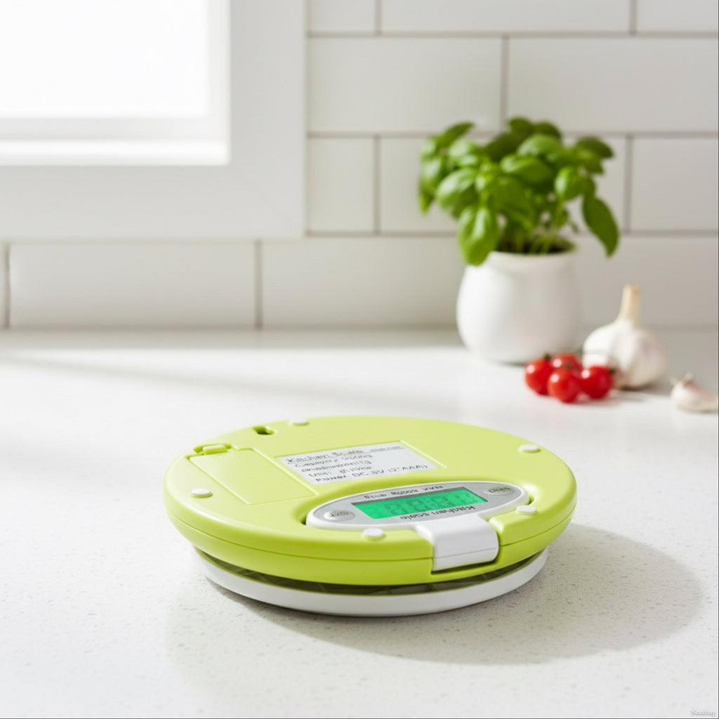 5kg electronic kitchen scale – digital LCD food and postal scale with 1g precision