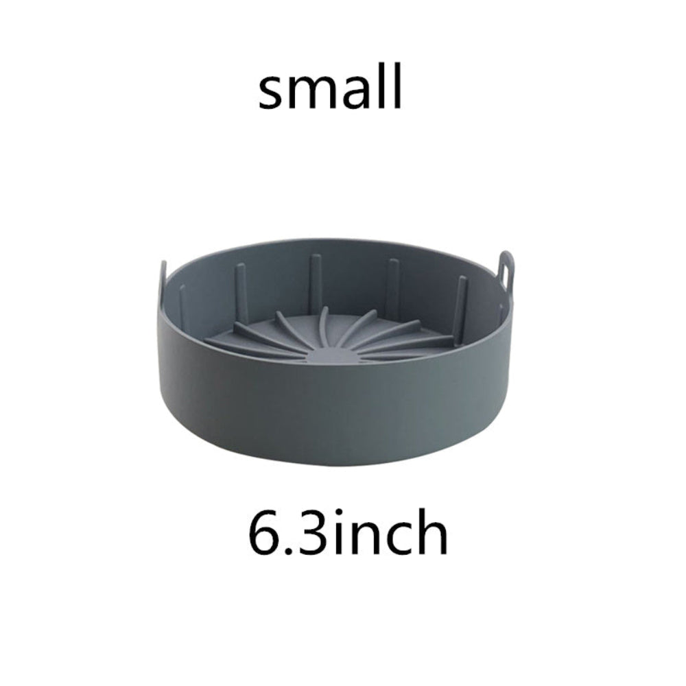 Silicone pot for air fryer – multi-functional reusable oven and fryer accessory