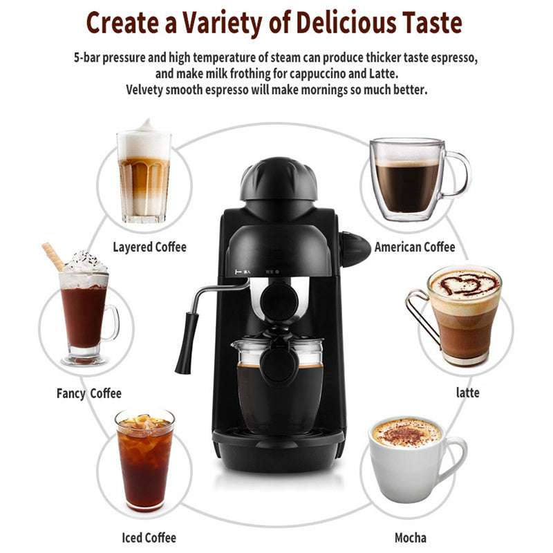 Home Mini Espresso Coffee Machine – Compact & Easy-to-Use Coffee Maker