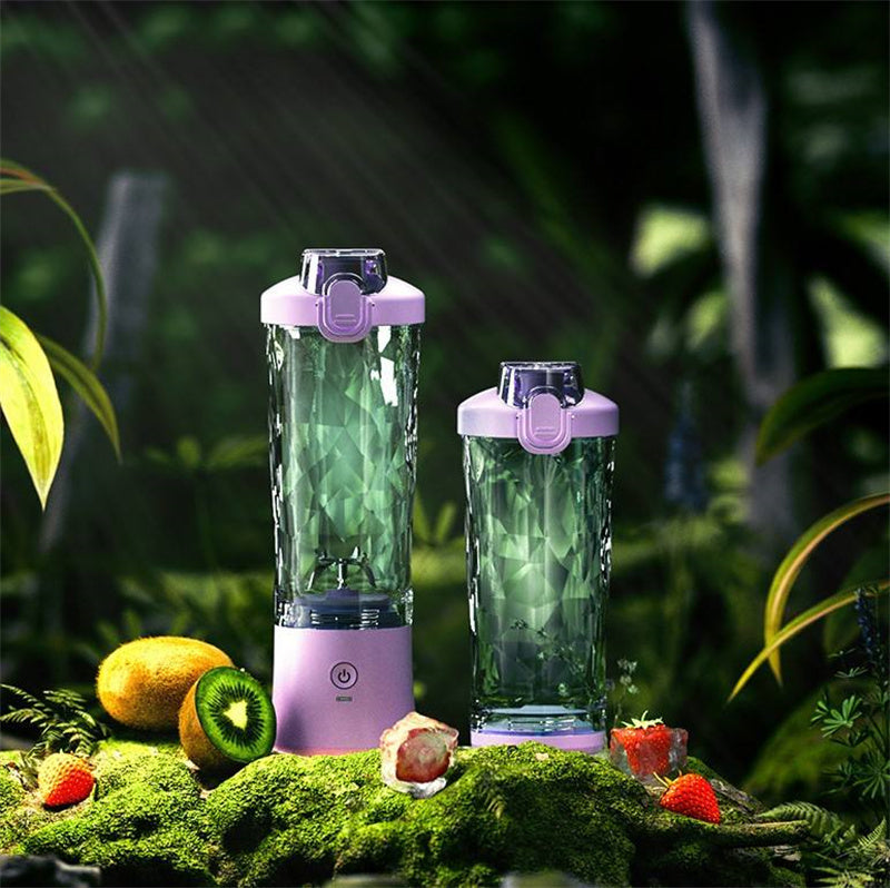 Portable 6-Blade Blender – Personal Juicer for Shakes & Smoothies, Mini Kitchen Gadget