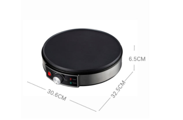 30cm Electric Baking Pan – Adjustable Temperature Non-Stick Griddle for Versatile Cooking