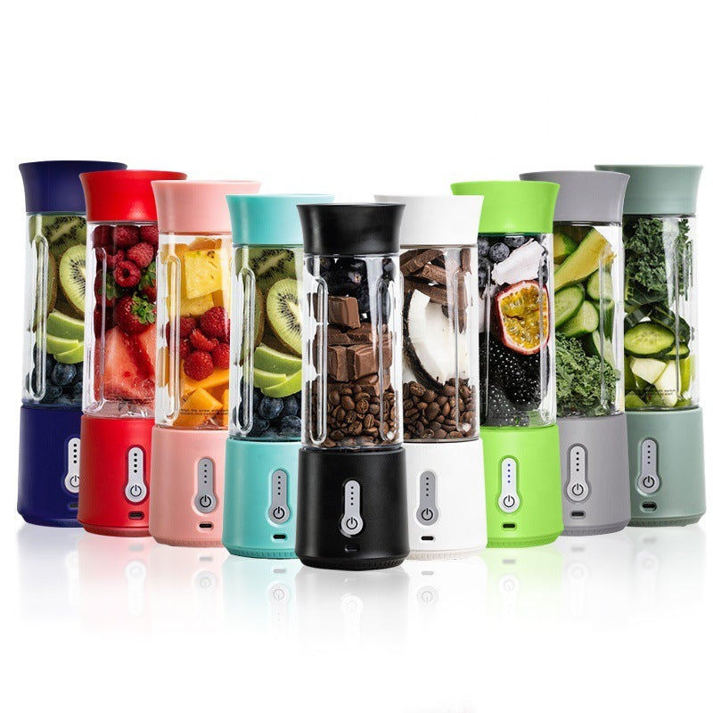 Mini Electric Fruit Juicer – Small Portable Juicing Cup & Blender for Smoothies and Shakes