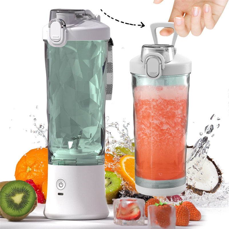 Portable 6-Blade Blender – Personal Juicer for Shakes & Smoothies, Mini Kitchen Gadget