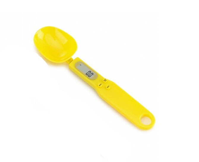 Digital Kitchen Scale with LCD Display & Measuring Spoon – Mini Food & Ingredient Scale