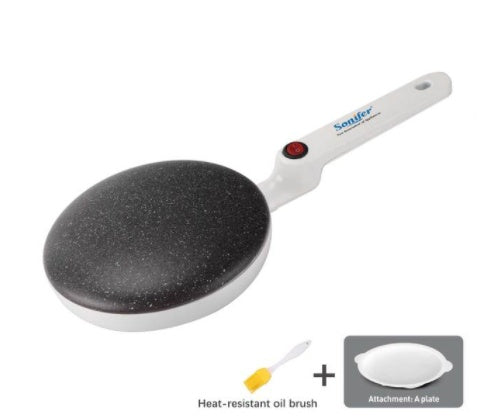Non-Stick Spherical Crepe Maker – Double-Sided Flip Breakfast Baking Pan