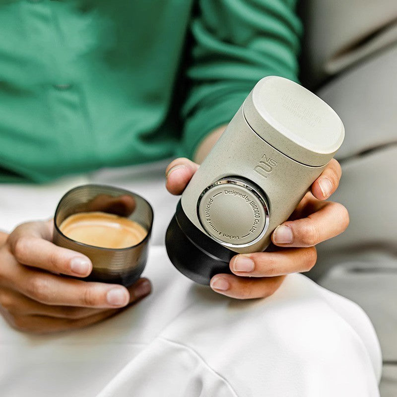 Cafetera portátil de cápsulas para espresso manual