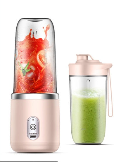 6-Blade Mini Portable Blender – USB Rechargeable Juicer Cup & Smoothie Maker | Fruit Extractor & Squeezer