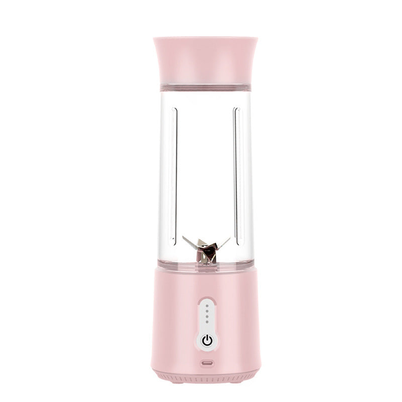 Mini Electric Fruit Juicer – Small Portable Juicing Cup & Blender for Smoothies and Shakes