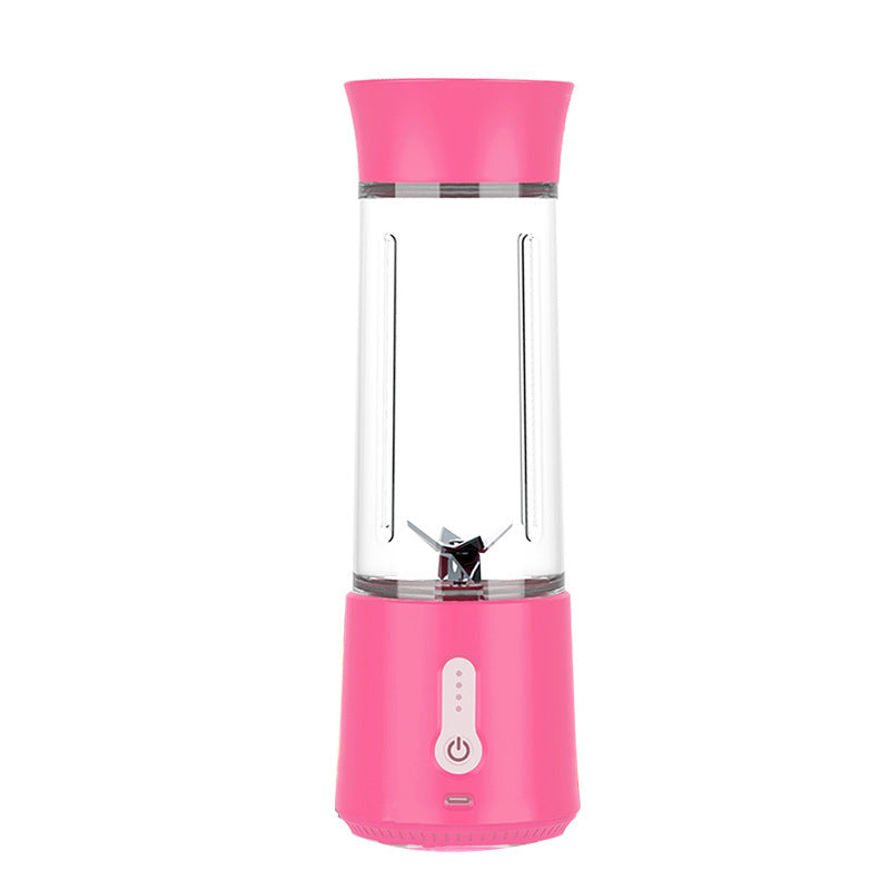 Mini Electric Fruit Juicer – Small Portable Juicing Cup & Blender for Smoothies and Shakes