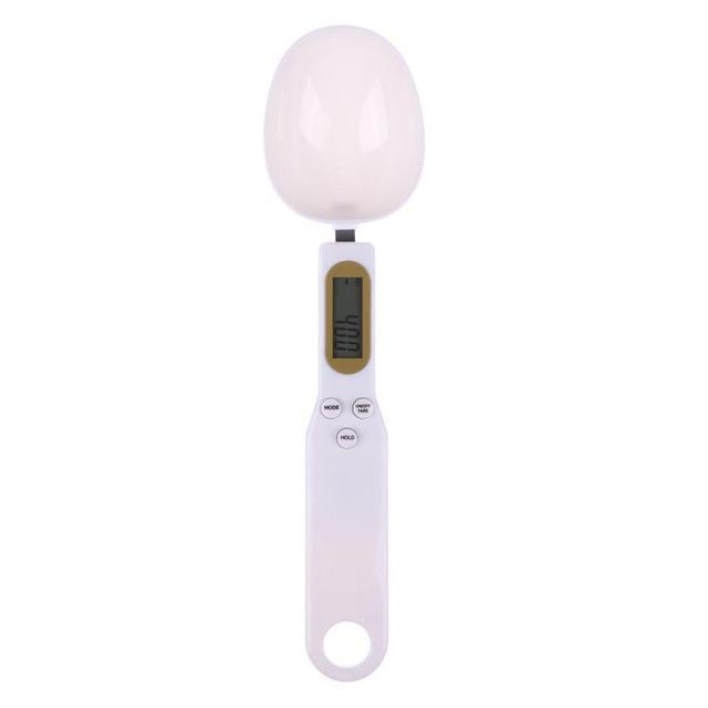 Digital Kitchen Scale with LCD Display & Measuring Spoon – Mini Food & Ingredient Scale