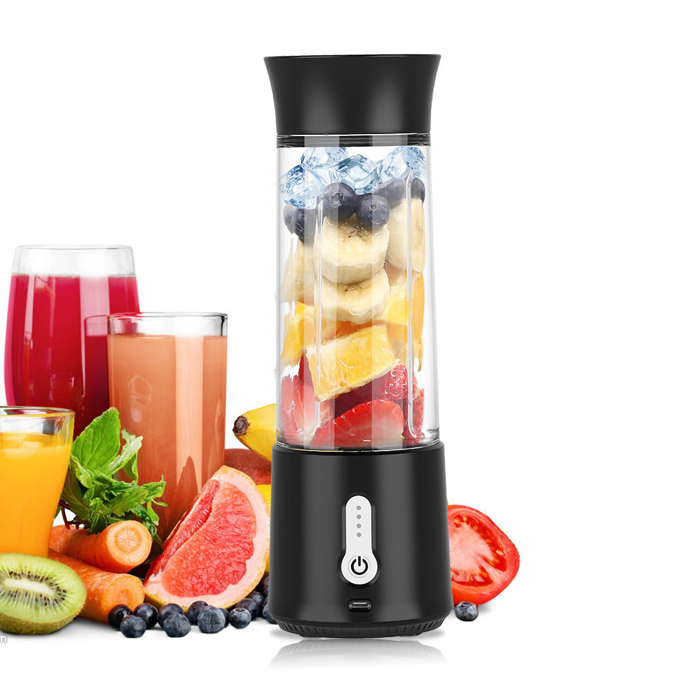 Mini Electric Fruit Juicer – Small Portable Juicing Cup & Blender for Smoothies and Shakes