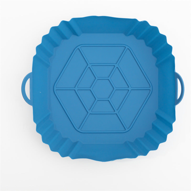 Silicone Baking Tray for Air Fryer – Reusable Non-Stick Oven Accessory