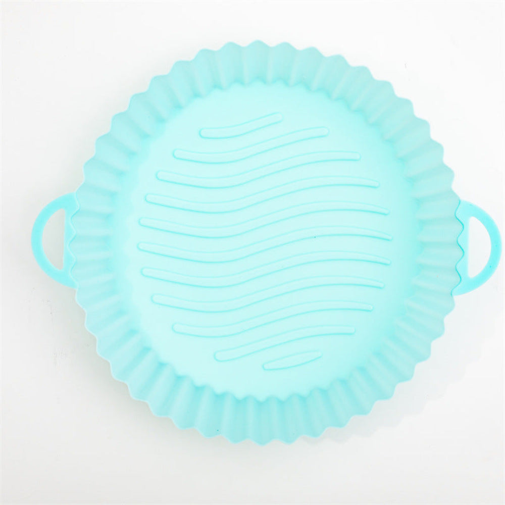 Silicone baking tray for air fryer – reusable non-stick oven accessory