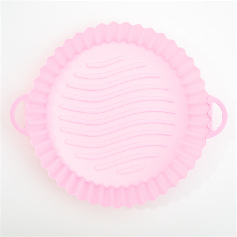 Silicone Baking Tray for Air Fryer – Reusable Non-Stick Oven Accessory