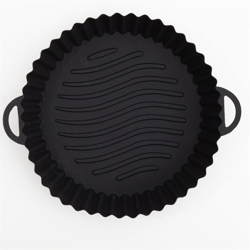 Silicone Baking Tray for Air Fryer – Reusable Non-Stick Oven Accessory