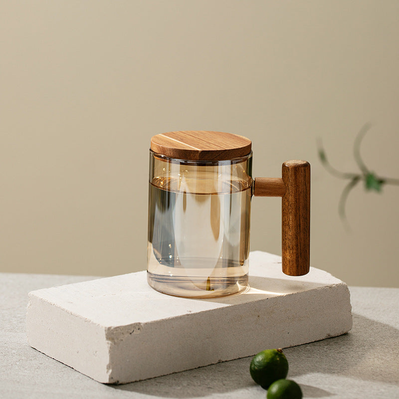 Office Tea Infuser – Heat Resistant Glass Teapot with Built-in Strainer