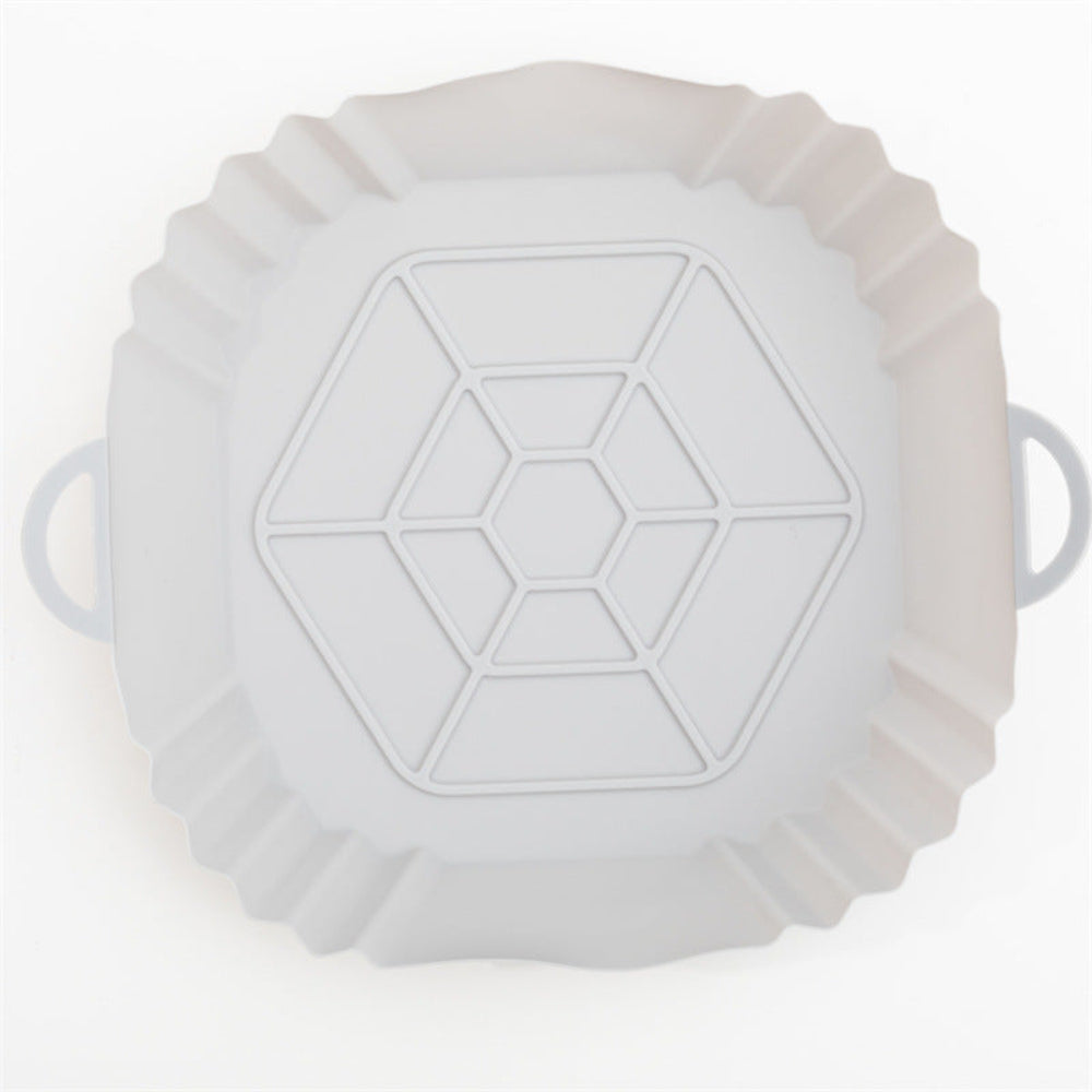 Silicone baking tray for air fryer – reusable non-stick oven accessory