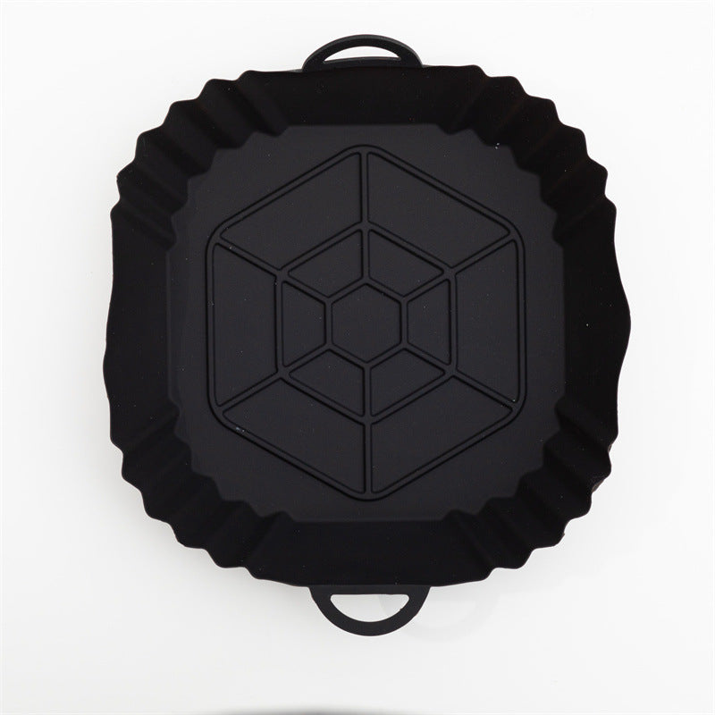 Silicone Baking Tray for Air Fryer – Reusable Non-Stick Oven Accessory