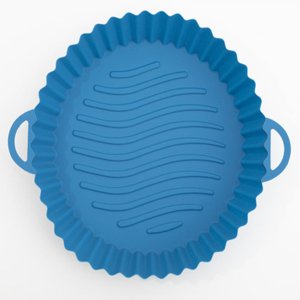 Silicone baking tray for air fryer – reusable non-stick oven accessory
